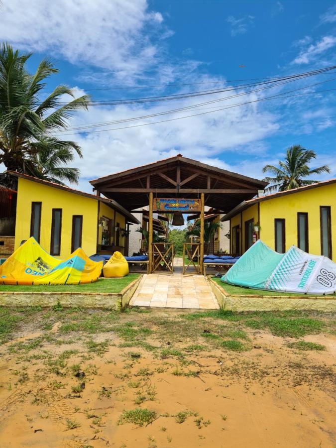 Pousada Ventos do Guajiru-Casa de Kitesurfistas Tanque do Meio Exterior foto