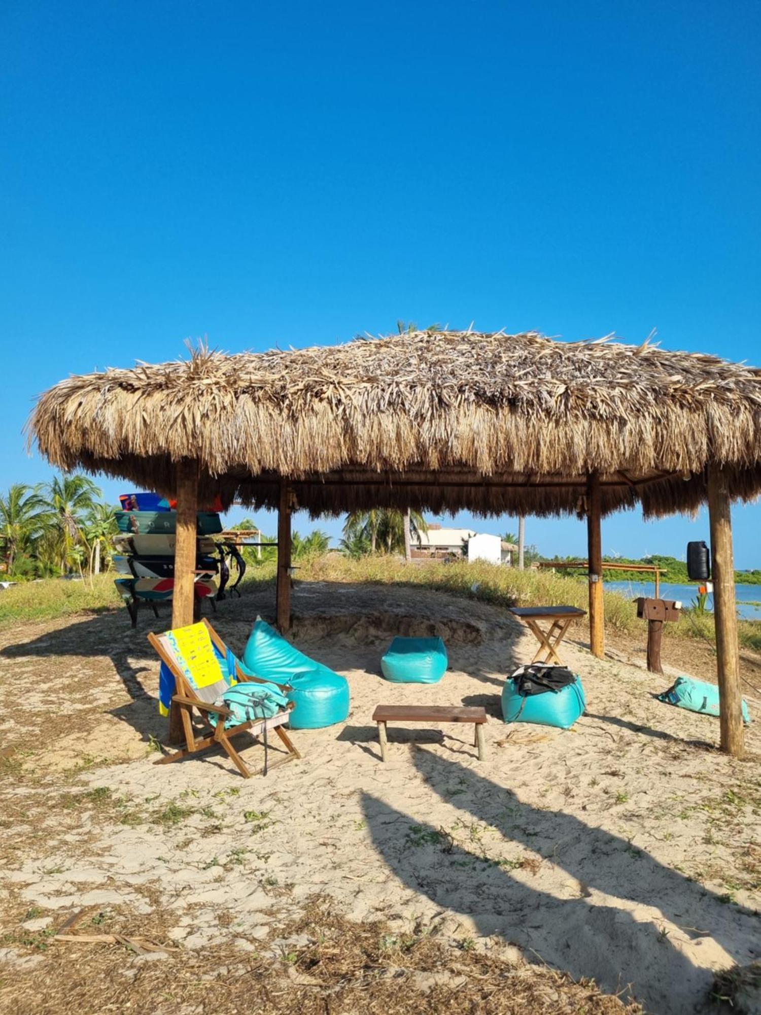 Pousada Ventos do Guajiru-Casa de Kitesurfistas Tanque do Meio Exterior foto