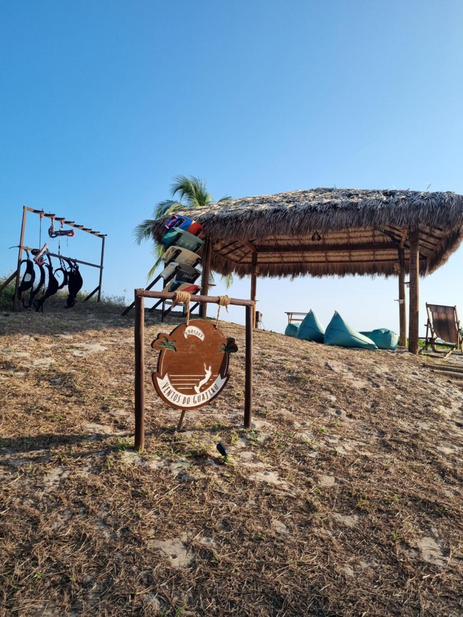 Pousada Ventos do Guajiru-Casa de Kitesurfistas Tanque do Meio Exterior foto