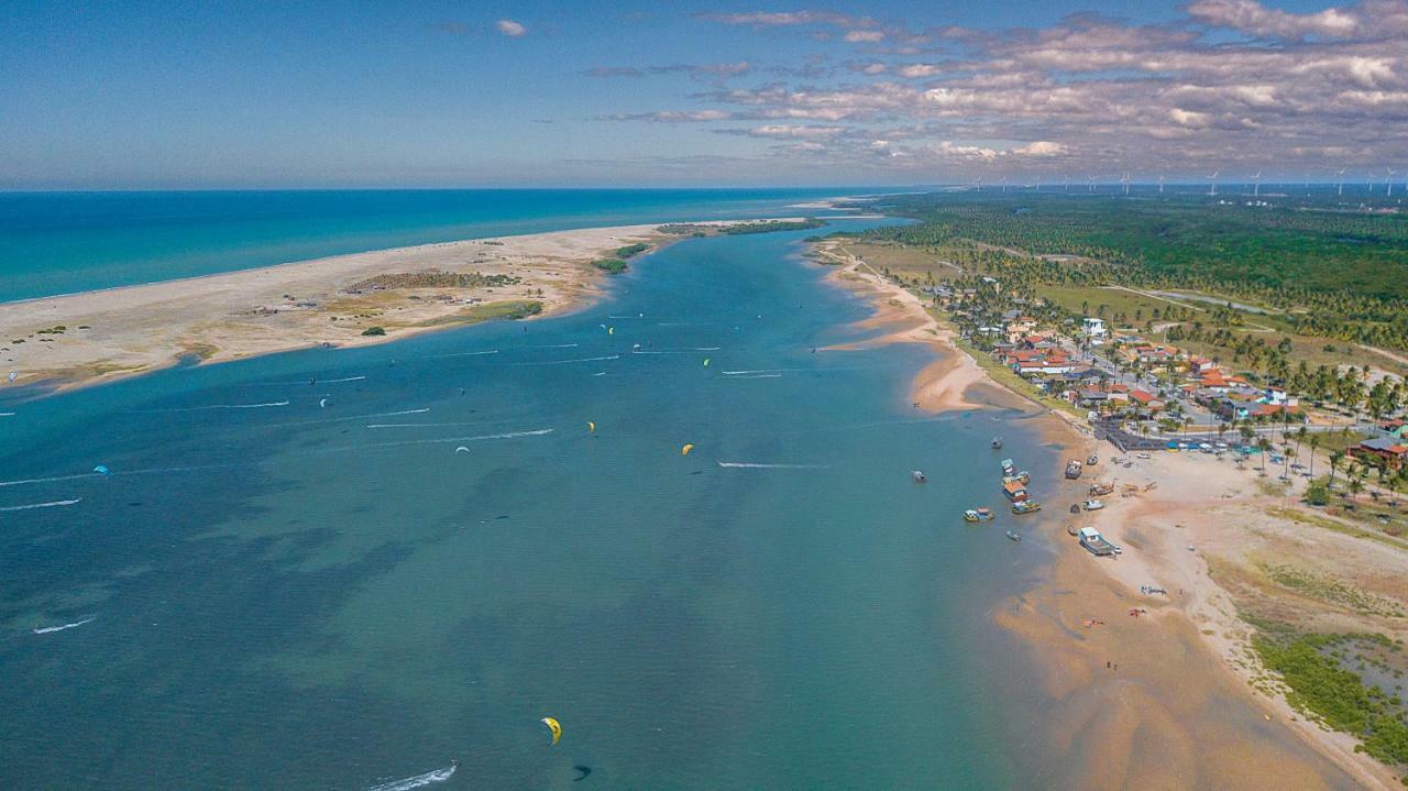 Pousada Ventos do Guajiru-Casa de Kitesurfistas Tanque do Meio Exterior foto